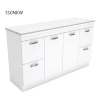 UniCab 1500 Cabinet Only on Kickboard, Handles