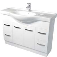ANTONIO 1200 Vanity, Solid Doors 