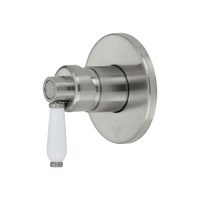 ELEANOR Wall Mixer, Brushed Nickel / Ceramic
