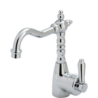 ELEANOR Shepherds Crook Basin Mixer, Chrome / Chrome