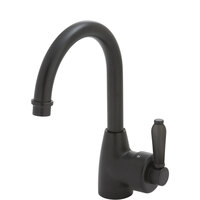 ELEANOR Gooseneck Basin Mixer, Matte Black / Matte Black