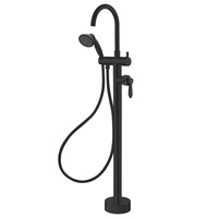 ELEANOR Floor Mixer & Shower, Matte Black / Matte Black