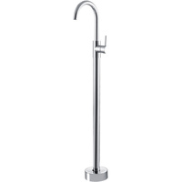 Kaya Floor Mounted Bath Mixer, Chrome