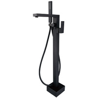 JET Matte Black Floor Standing Mixer & Shower