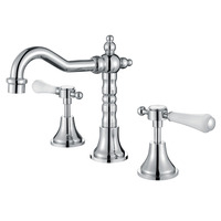 LILLIAN Lever Basin Set, Chrome