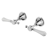 LILLIAN Lever Wall Top Assemblies, Chrome
