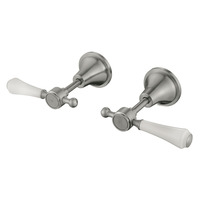 LILLIAN Lever Wall Top Assemblies, Brushed Nickel