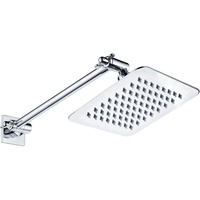 SLICE Square Swivel Arm Wall Shower 