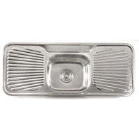 PLATINUM 1180 SINGLE BOWL SINK 1TH