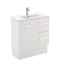 Delgado 750mm Slimline Vanity, on Kickboard 