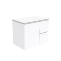 Fingerpull Gloss White 750 Wall-Hung Cabinet