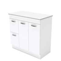 UniCab 900 Cabinet Only Left Hand Drawers on Kickboard, Handles