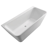 DELTA 1500 Back-to-Wall Acrylic Bath 