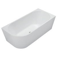ISABELLA 1700 Left-Hand Acrylic Corner Bath