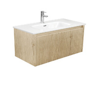 Joli Alina Scandi Oak 900 Wall-Hung Vanity