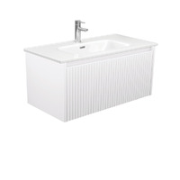 Joli Alina Satin White 900 Wall-Hung Vanity