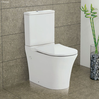 LUCIANA Rimless Back-to-Wall Toilet Suite - P/Trap