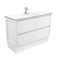 Rotondo Hampton 1200 Vanity on Kickboard