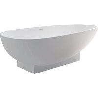 LAGOONA Matte White Stone Bath