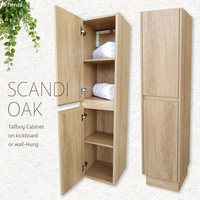 EDGE Scandi Oak Tallboy on Kickboard